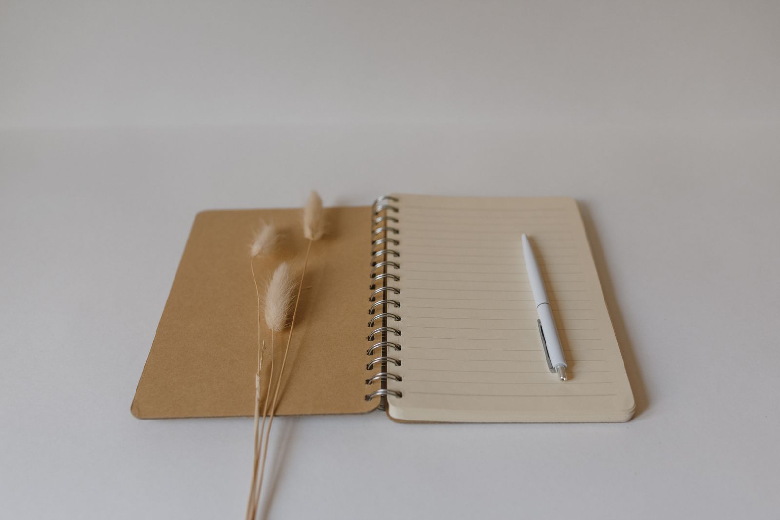 Illustrative image: open notebook for personal reflection.